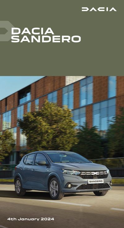 Dacia Katalog | Dacia Sandero | 1.2.2024 - 1.2.2025
