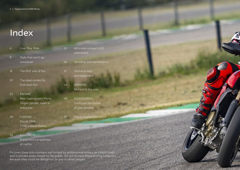 Ducati Katalog | Hypermotard 698 MONO | 2.2.2024 - 2.2.2025