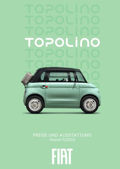 Angebote von Auto, Motorrad und Werkstatt in Minden | Topolino in Fiat | 2.2.2024 - 2.2.2025