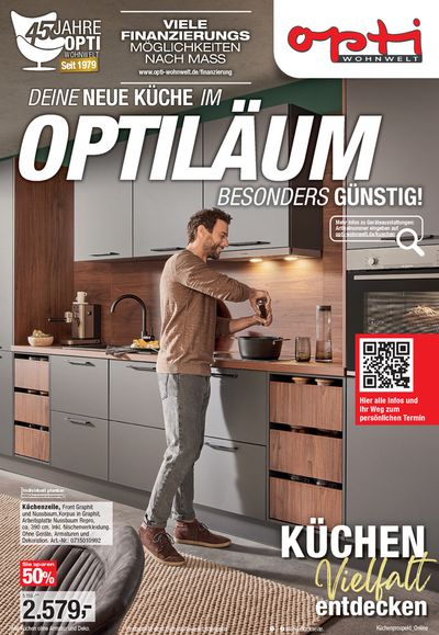 Opti Wohnwelt Katalog in Herzogenrath | DEINE NEUE KÜCHE IM OPTILAUM BESONDERS GÜNSTIG! | 8.2.2024 - 30.4.2024
