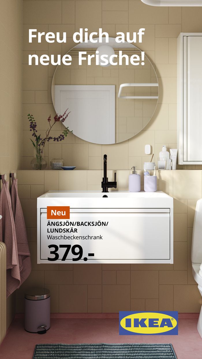 IKEA Katalog in Düsseldorf | Freu dich auf neue Frische! | 20.2.2024 - 31.3.2024
