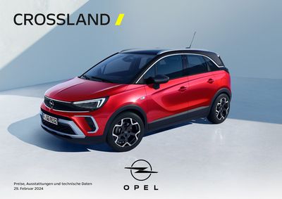 Angebote von Auto, Motorrad und Werkstatt in Dresden | Opel Crossland  in Opel | 2.3.2024 - 2.3.2025