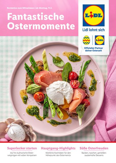 Angebote von Supermärkte in Wittmund | Fantastische Ostermomente in Lidl | 11.3.2024 - 1.4.2024