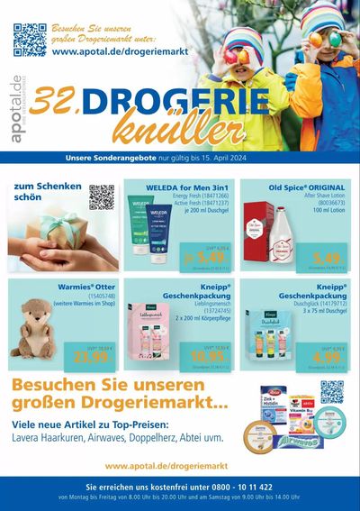 Angebote von Drogerien und Parfümerie in Oberhausen | Apotal angebote in Apotal | 6.3.2024 - 15.4.2024