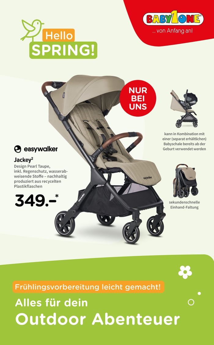 BabyOne Katalog in Neumünster | Hello Spring! | 8.3.2024 - 15.4.2024