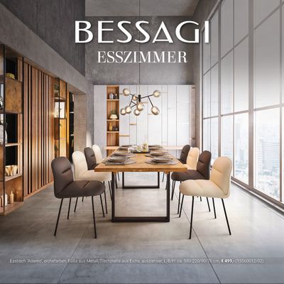 Angebote von Möbelhäuser in München | BESSAGI Esszimmer in Mömax | 1.8.2023 - 31.12.2023