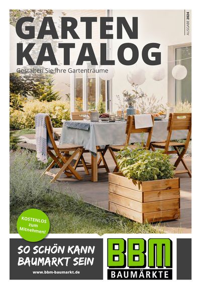 Angebote von Baumärkte und Gartencenter in Apen | GARTEN KATALOG 2024 in BBM Baumarkt | 12.3.2024 - 31.12.2024