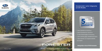 Subaru Katalog in Kamen | Forester | 15.3.2024 - 15.3.2025