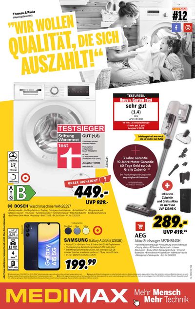 MEDIMAX Katalog in Berlin | MEDIMAX flugblatt | 17.3.2024 - 31.3.2024