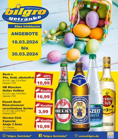 Angebote von Supermärkte in Göppingen | Bilgro flugblatt in Bilgro | 18.3.2024 - 30.3.2024