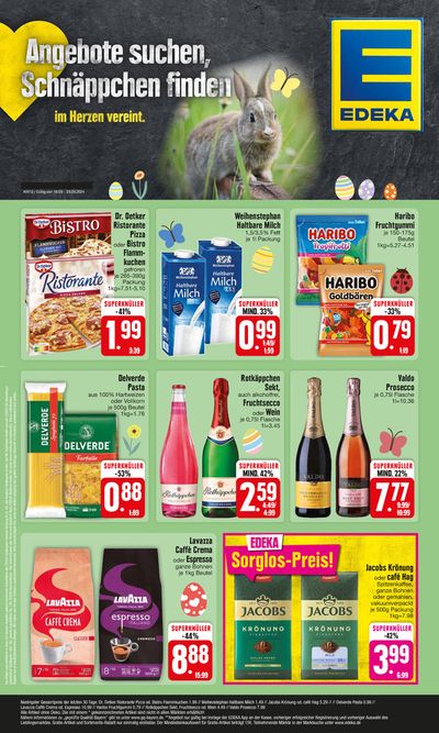 Angebote von Supermärkte in München | Edeka flugblatt in EDEKA | 17.3.2024 - 23.3.2024