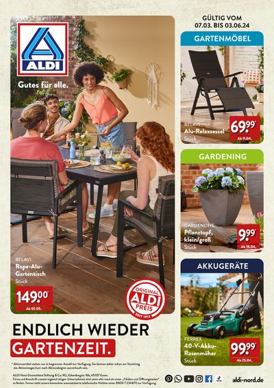 Aldi Nord Katalog in Berlin | Aldi Nord flugblatt | 21.3.2024 - 4.4.2024