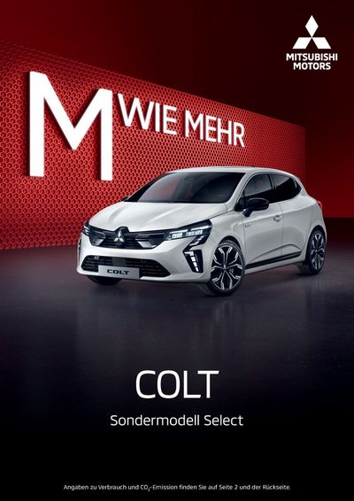 Mitsubishi Katalog in Bochum | COLT | 21.3.2024 - 21.3.2025