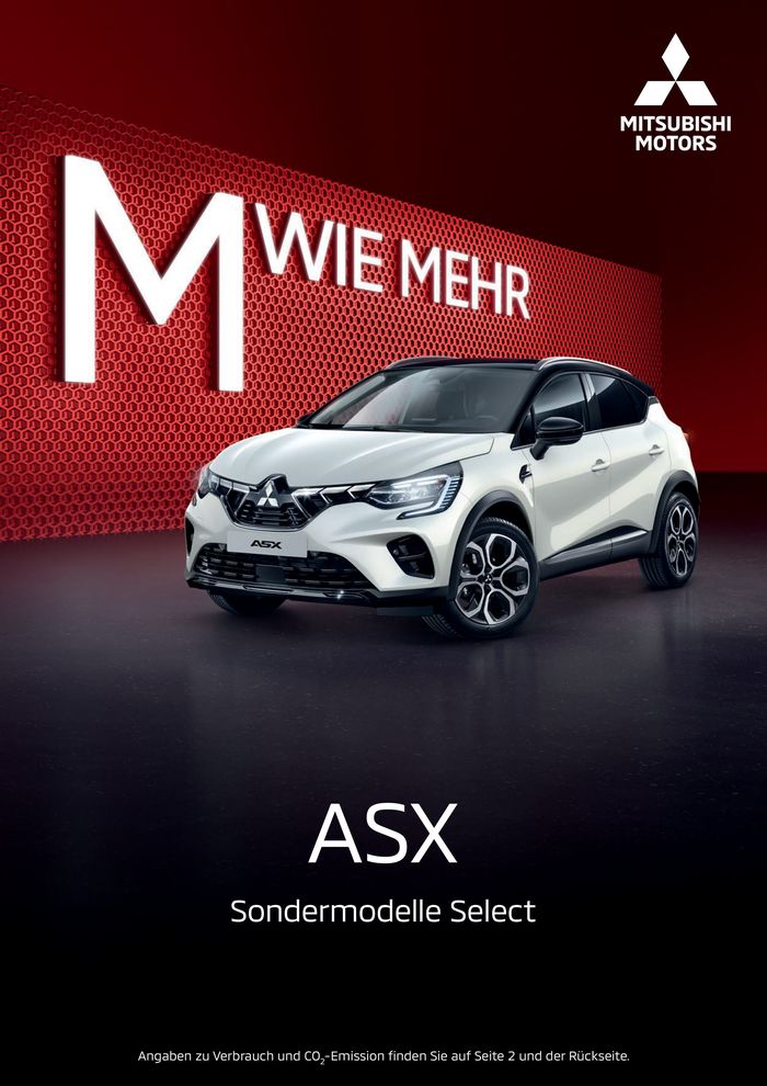 Mitsubishi Katalog in München | ASX | 21.3.2024 - 21.3.2025