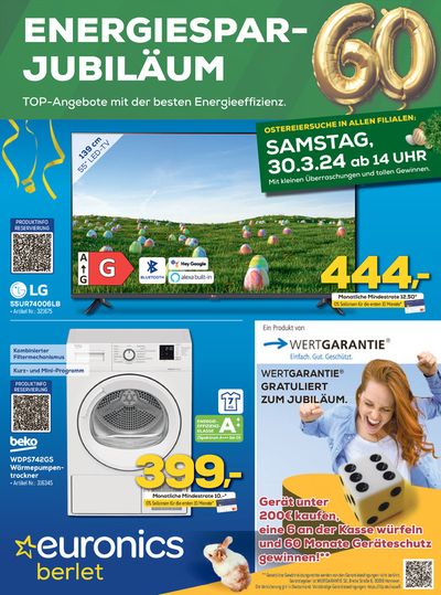 Angebote von Elektromärkte in Soest | Berlet Angebote in Berlet | 23.3.2024 - 6.4.2024