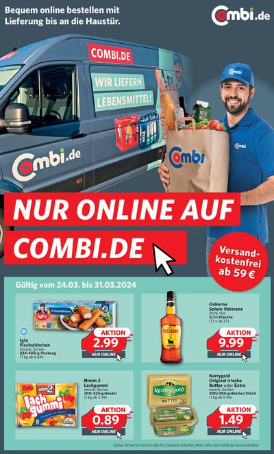 Angebote von Supermärkte in Walsrode | NUR AUF COMBI.DE in Combi Markt | 23.3.2024 - 31.3.2024