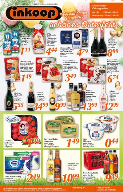 Angebote von Supermärkte in Stuhr | inkoop Angebote in inkoop | 24.3.2024 - 7.4.2024