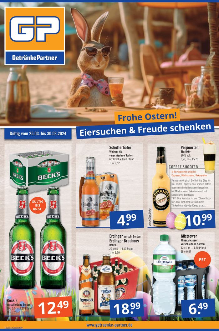 GetränkePartner Katalog | GetränkePartner flugblatt | 24.3.2024 - 7.4.2024