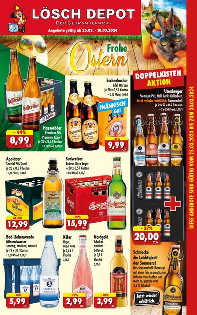 Angebote von Supermärkte in Geseke | Löschdepot Angebote in Löschdepot | 24.3.2024 - 7.4.2024