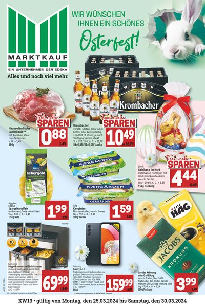 Angebote von Supermärkte in Helmstedt | Aktueller Prospekt in Marktkauf | 24.3.2024 - 7.4.2024