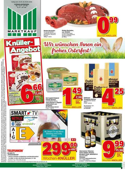 Angebote von Supermärkte in Einbeck | Aktueller Prospekt in Marktkauf | 24.3.2024 - 7.4.2024
