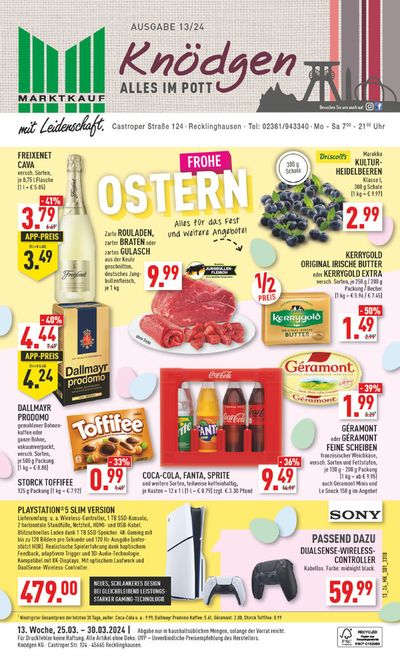 Angebote von Supermärkte in Recklinghausen | Aktueller Prospekt in Marktkauf | 24.3.2024 - 7.4.2024