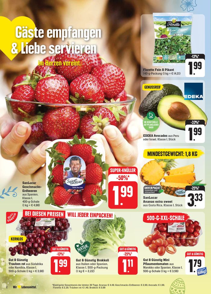 EDEKA Katalog in Aalen | Edeka flugblatt | 24.3.2024 - 30.3.2024