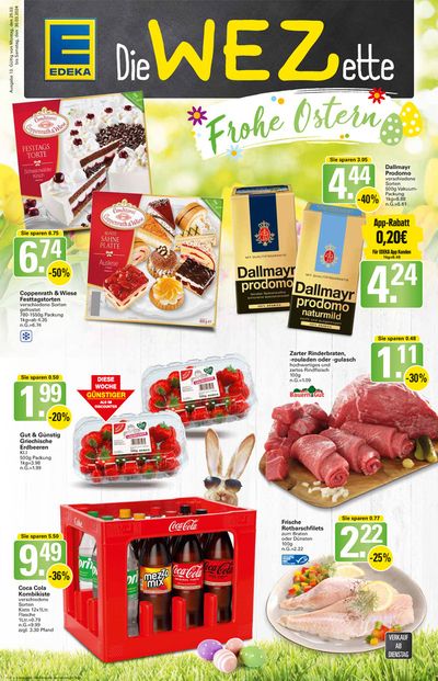Angebote von Supermärkte in Minden | Edeka flugblatt in EDEKA | 24.3.2024 - 30.3.2024