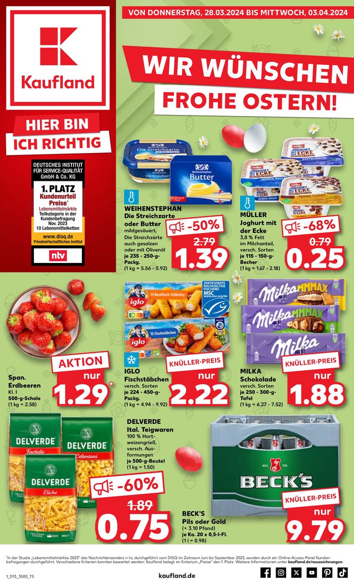 Kaufland Katalog in Großenhain | Angebote Kaufland | 28.3.2024 - 3.4.2024