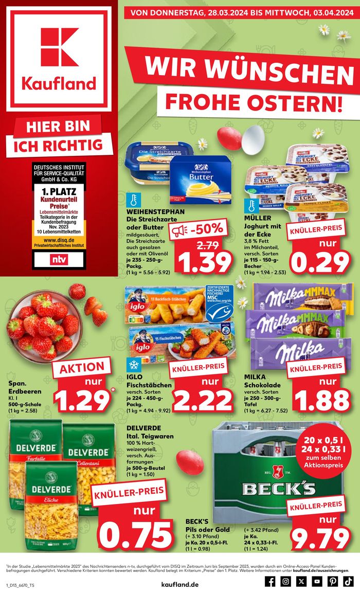 Kaufland Katalog in Dortmund | Angebote Kaufland | 28.3.2024 - 3.4.2024