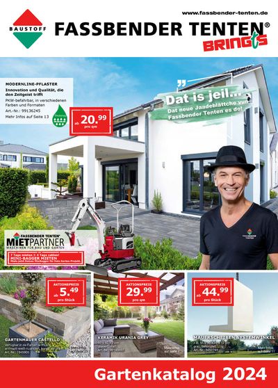 Angebote von Baumärkte und Gartencenter in Köln | Gartenkatalog 2024 in Fassbender Tenten | 27.3.2024 - 30.4.2024