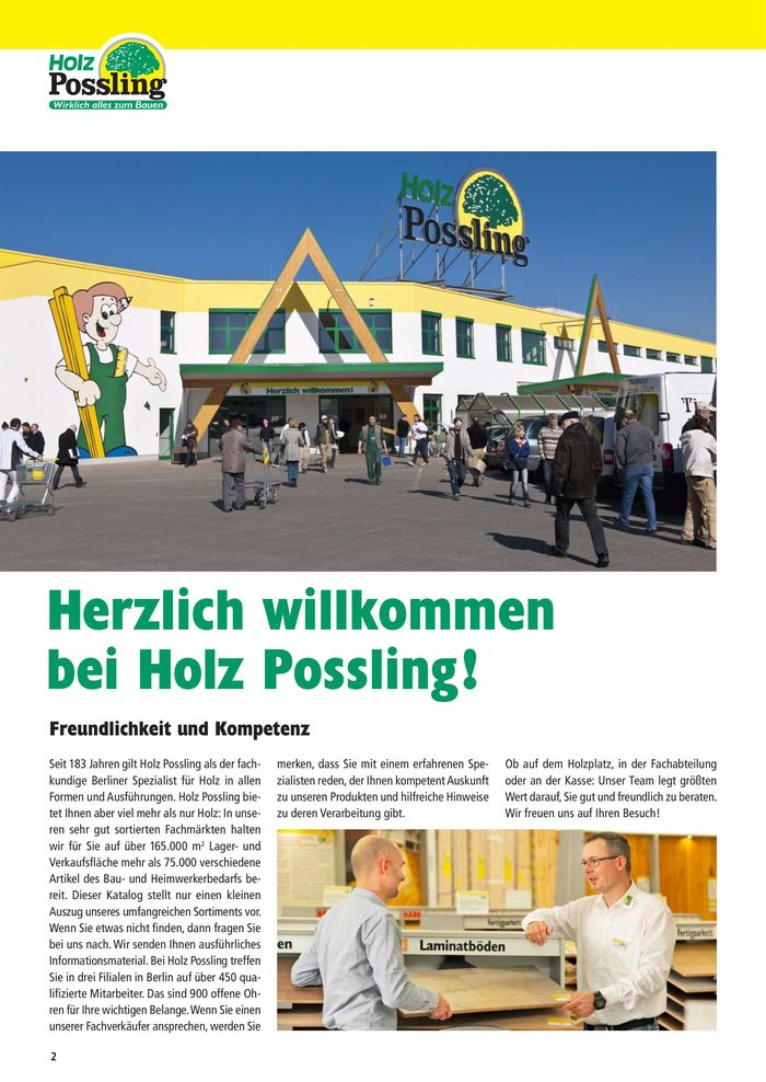 Holz Possling Katalog | Holz-& Baukatalog 2024/25 | 27.3.2024 - 31.1.2025