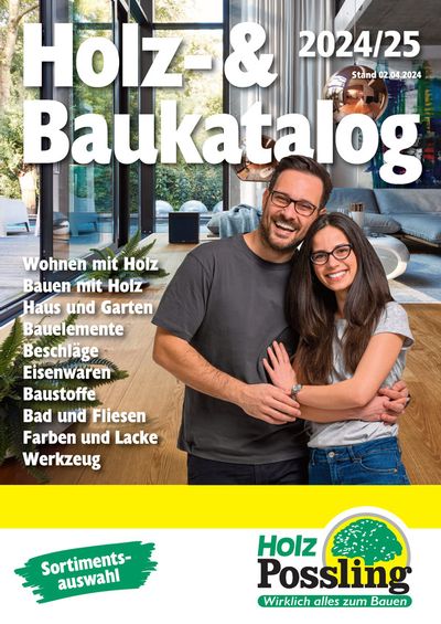 Angebote von Baumärkte und Gartencenter in Lichtenberg (Lausitz) | Holz-& Baukatalog 2024/25 in Holz Possling | 27.3.2024 - 31.1.2025