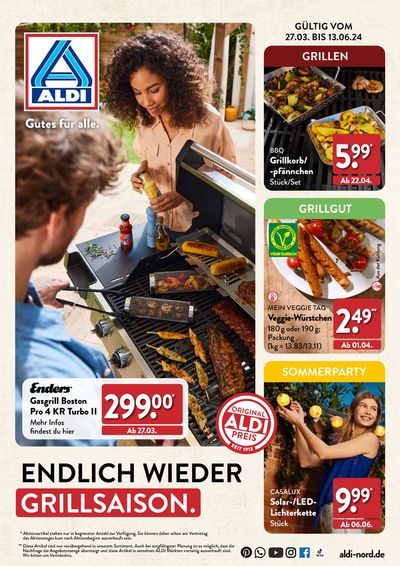 Angebote von Discounter in Dorsten | Aldi Nord flugblatt in Aldi Nord | 28.3.2024 - 11.4.2024