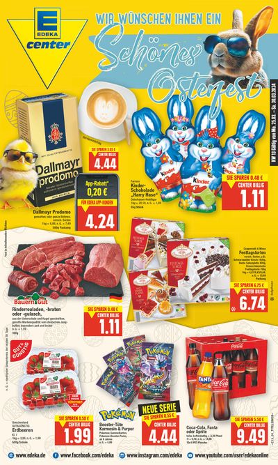Angebote von Supermärkte in Frankfurt (Oder) | Edeka flugblatt in EDEKA | 24.3.2024 - 30.3.2024