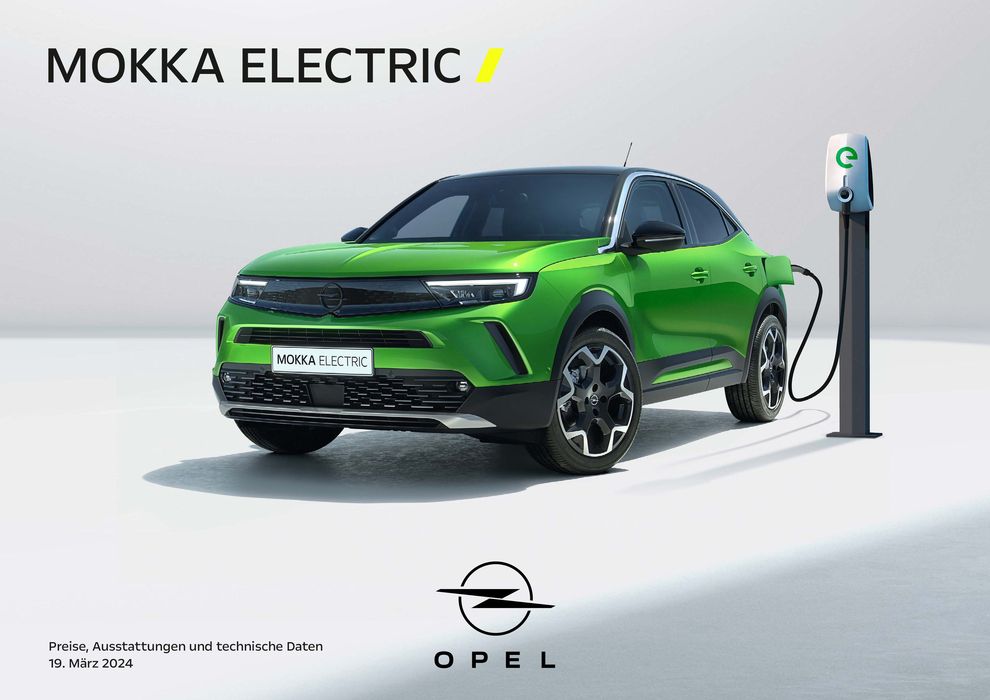 Opel Katalog in Berlin | Opel Mokka Electric | 28.3.2024 - 28.3.2025
