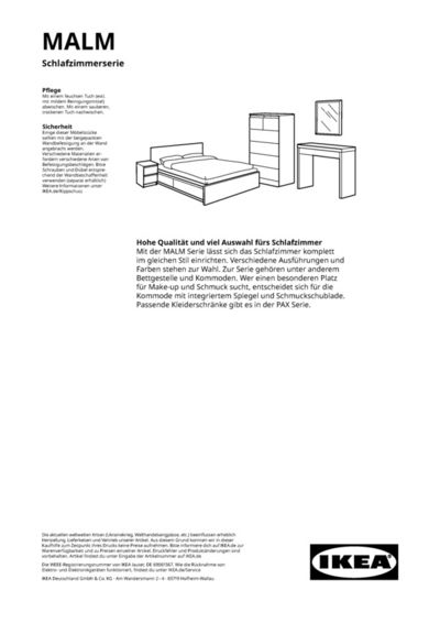 IKEA Katalog in Kamen | IKEA Germany (German) - MALM24HFB04GER_R4_004_Online_oP | 29.3.2024 - 12.4.2024