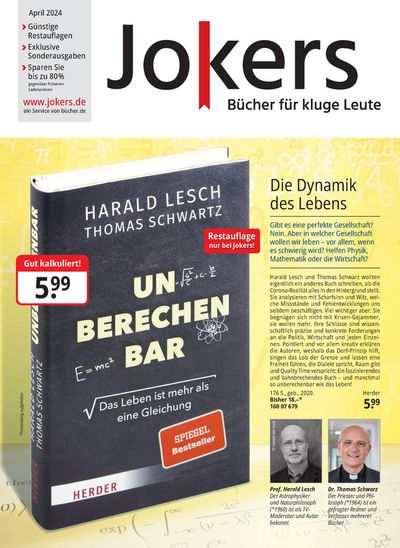 Angebote von Bücher und Schreibwaren in Hamburg | Jokers Katalog in Jokers | 2.4.2024 - 30.4.2024