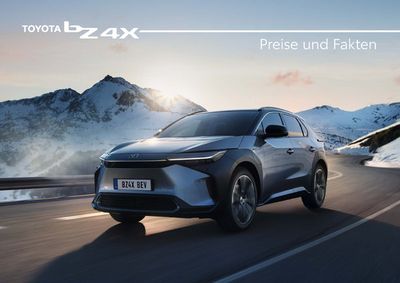 Toyota Katalog in München | Toyota bZ4x | 3.4.2024 - 3.4.2025
