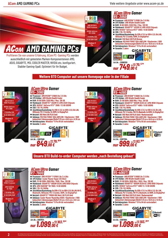 ACom PC Katalog | Das Highlight-Magazin | 3.4.2024 - 31.5.2024