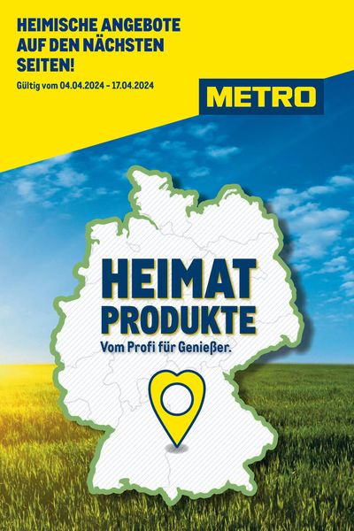 Metro Katalog in Duisburg | Regionaler Adresseinleger | 4.4.2024 - 17.4.2024