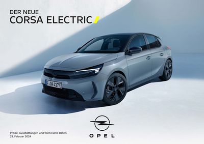 Angebote von Auto, Motorrad und Werkstatt | Opel Der neue Corsa Electric in Opel | 6.4.2024 - 6.4.2025