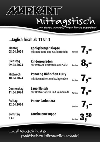 Markant Katalog in Hamburg | Markant flugblatt | 7.4.2024 - 21.4.2024