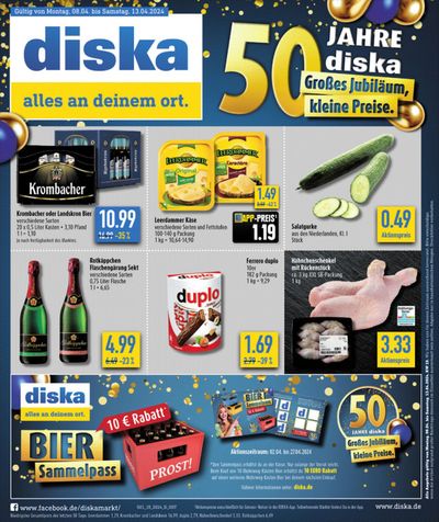 diska Katalog in Amberg (Amberg) | Diska flugblatt | 8.4.2024 - 22.4.2024