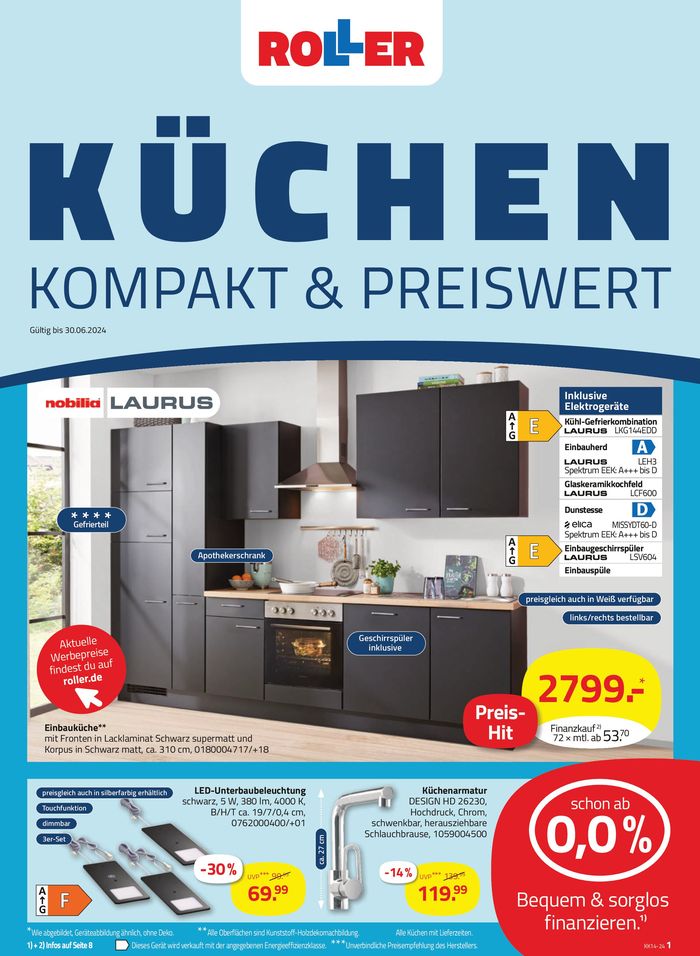 ROLLER Katalog in Erfurt | ROLLER flugblatt | 9.4.2024 - 23.4.2024
