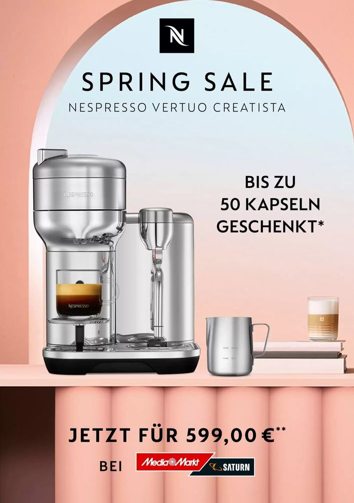 Nespresso Katalog in Hamburg | SPRING SALE | 9.4.2024 - 30.4.2024
