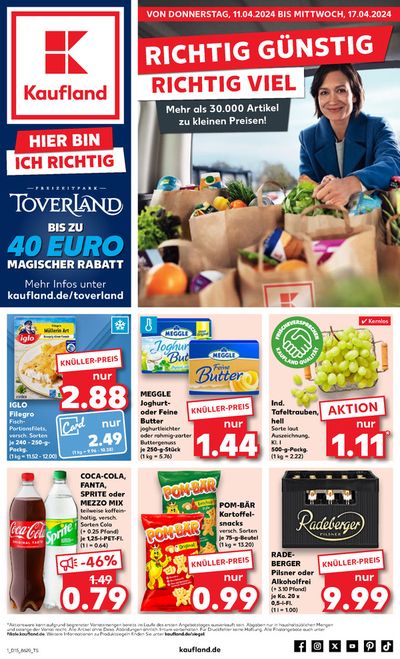 Angebote von Supermärkte in Essen | Angebote Kaufland in Kaufland | 11.4.2024 - 17.4.2024