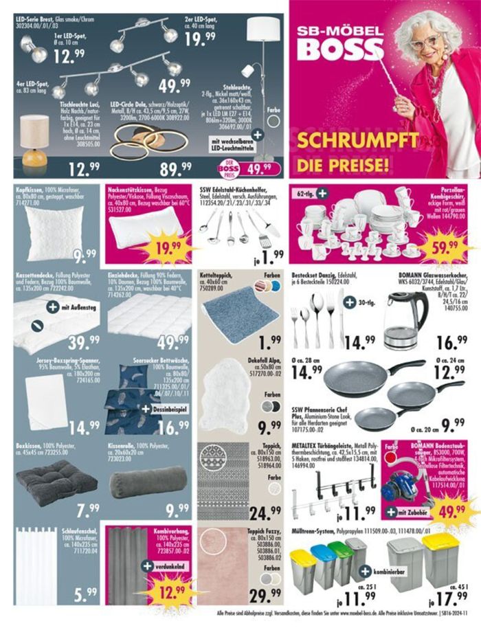 SB Möbel Boss Katalog in Ludwigshafen am Rhein | SB Möbel Boss flugblatt | 15.4.2024 - 28.4.2024