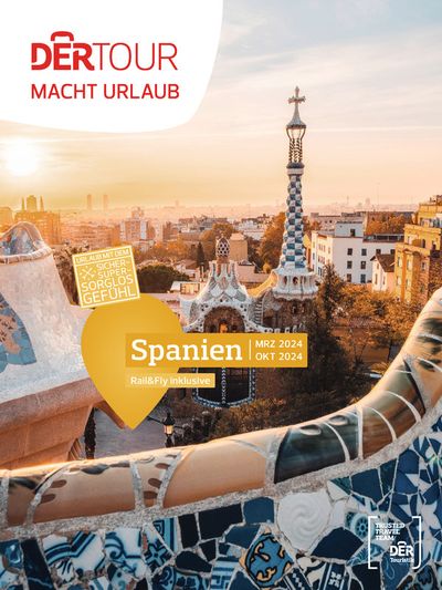 Angebote von Reisen und Freizeit | Spanien 2024 in DER | 12.4.2024 - 31.10.2024