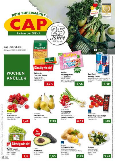 Angebote von Supermärkte in Hagen | CAP Markt Angebot in CAP Markt | 15.4.2024 - 20.4.2024